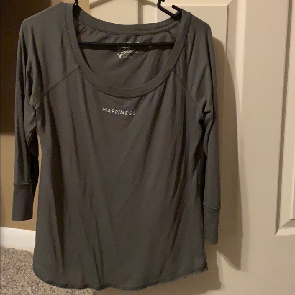 AE Happiness Quarter Sleeve Tee